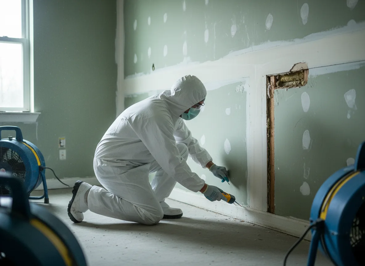 Water Damage Restoration company in Burbank, SD